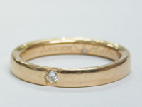 Б/у кольцо с 2 бриллиантами Линии Любви, золото 585 II Категория, вес 3.48 г. в Кошелекъ - Самара 18 500р.