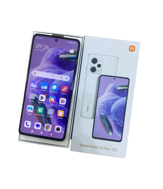 Купить б/у Xiaomi Redmi Note 12 Pro + 5G 8GB/256GB чёрный арт. 81283 -  магазин Ало-Ало