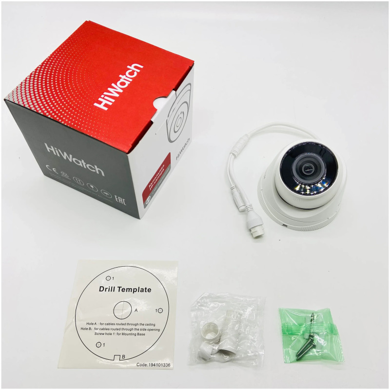 Камера видеонаблюдения HiWatch IPC-T020(B) (2.8mm)