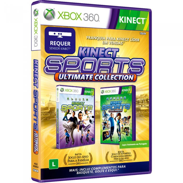 Диск для Xbox 360 Kinect Sports Ultimate Collection