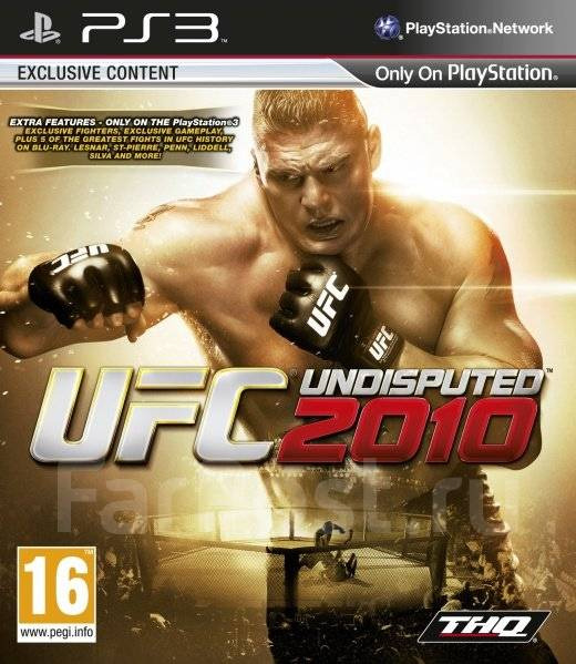 Диск PS3 UFC 2010: Undisputed