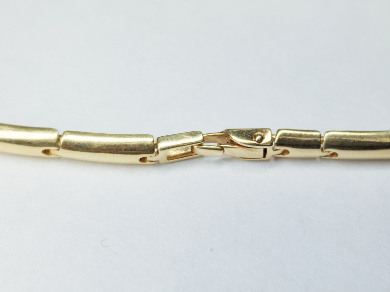 Б/у браслет комбинированный, золото 585 II Категория, вес 13.62 г. в Кошелекъ - Самара цена: 62 650р.