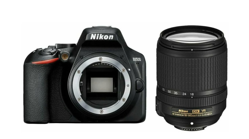 Зеркальный фотоаппарат Nikon d3500 18/140