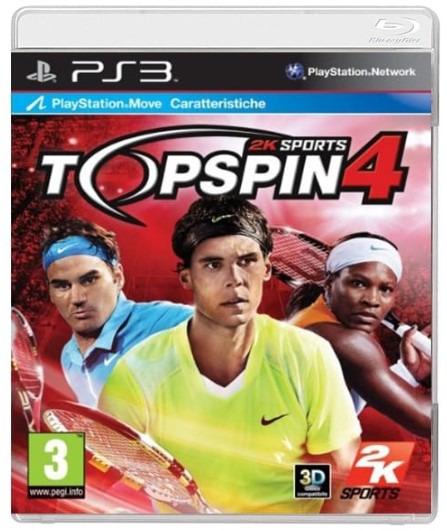 Диск PS3 Topspin 4
