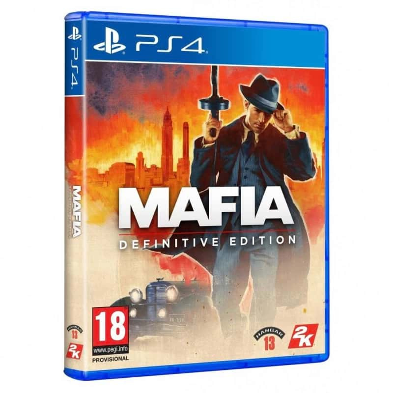 Диск для PS4 Mafia Definitive Edition