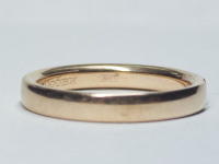 кольцо с 2 бриллиантами Линии Любви, золото 585 II Категория, вес 3.48 г.
