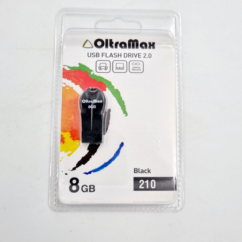 Б/у Флеш-накопитель OltraMax 210 USB 8GB  в Кошелекъ - Самара цена: 290р.