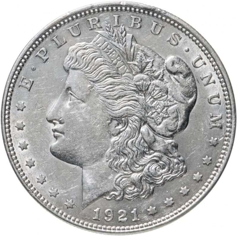 Монета 1 доллар Морган 1921 г.