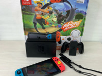 Игровая приставка Nintendo Switch+Ring Fit (Yoga Circle)
