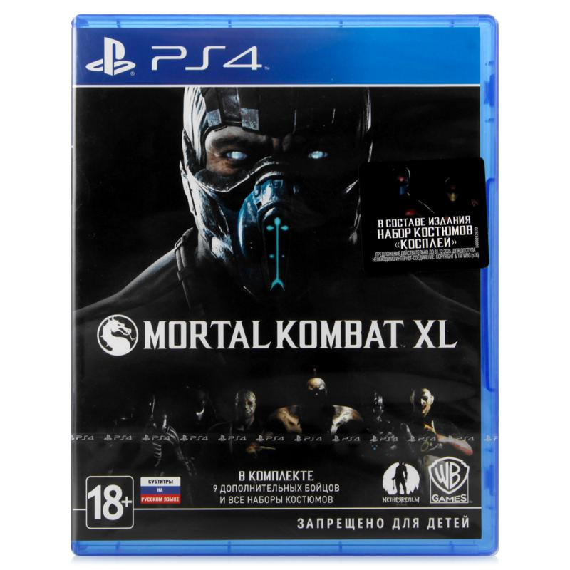 Игра для PlayStation 4 Mortal Kombat XL