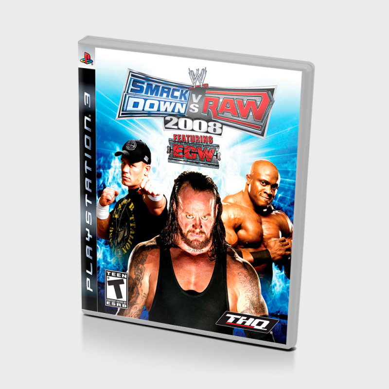 Диск для PS3 SmackDown vs. Raw 2008