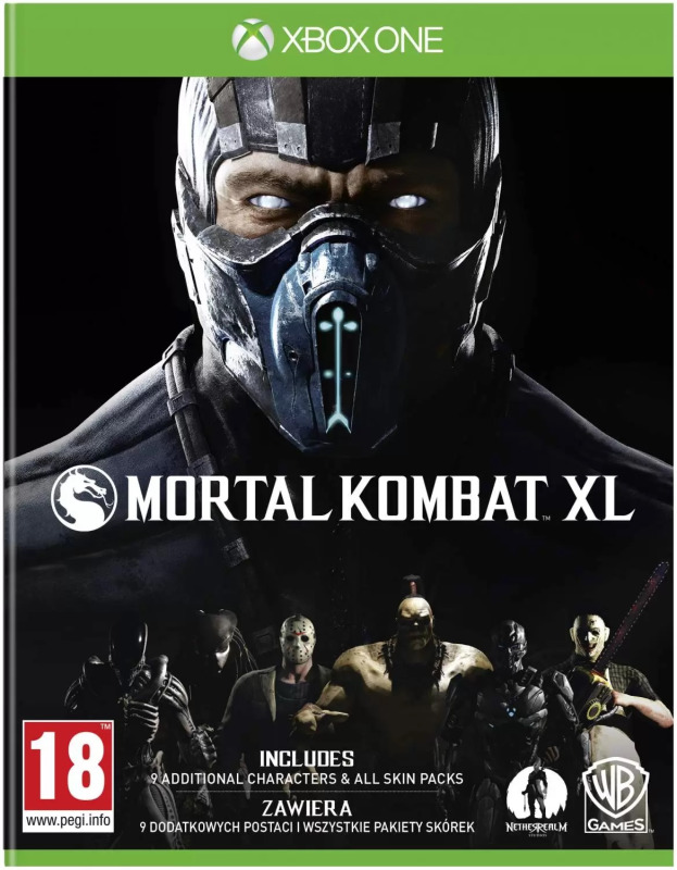 Диск Xbox One Mortal Kombat XL