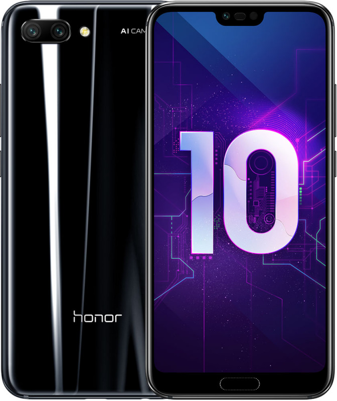 Мобильный телефон Honor 10 4/64GB Midnight Black