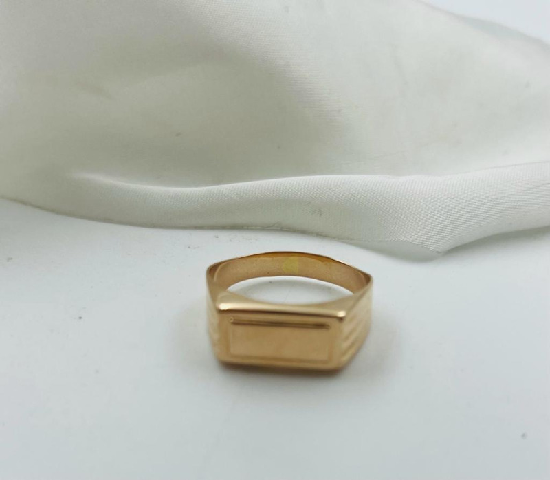 Кольцо, золото 585 (14K), вес 3.06 г. - фото_0