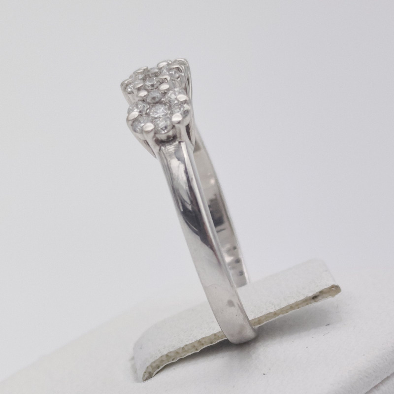 Б/у Кольцо с бриллиантами, золото 585 (14K), вес 2.72 г. в Кошелекъ - Самара цена: 28 520р.