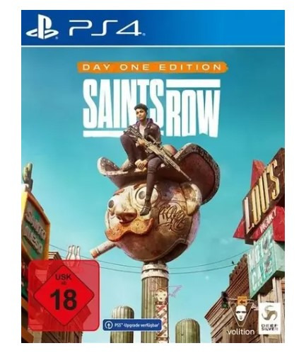 Диск PS4 Saints Row - Day One Edition