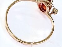 Кольцо с камнями, золото 585 (14K), вес 1.38 г.