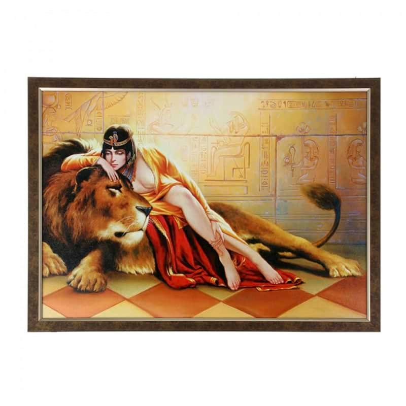 Картина "Клеопатра и лев"