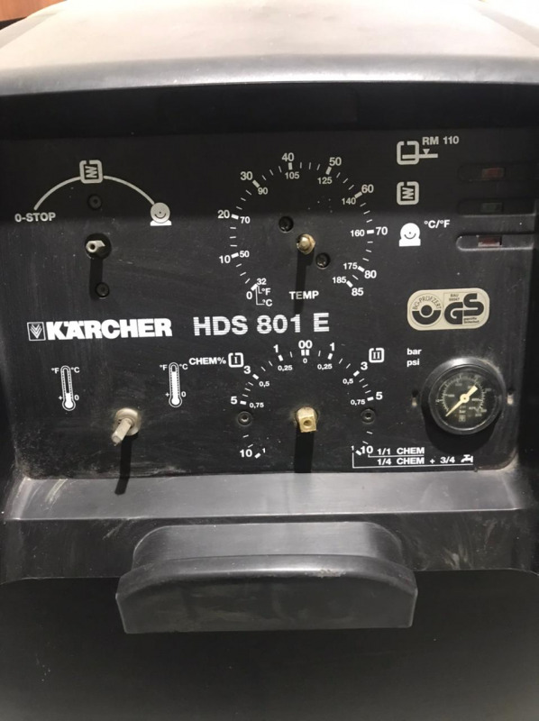 Аппарат высокого давления Karcher Hds 801 E  - фото_0