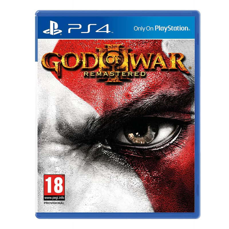 Диск для PS4 God of War III Обновленная версия