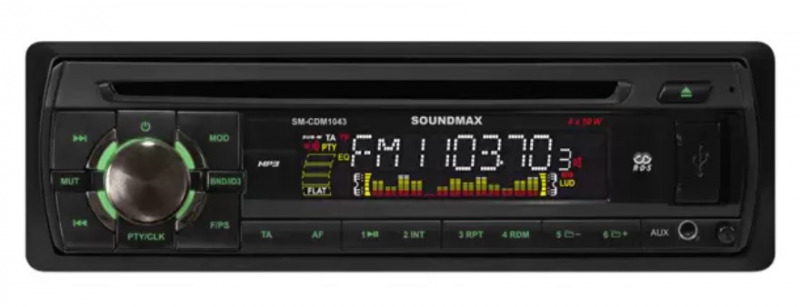 Автомагнитола SoundMAX SM-CDM1043