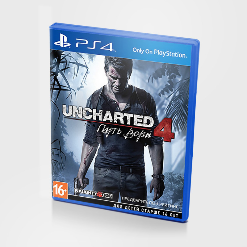 Диск для PS4 Uncharted 4 Путь вора 