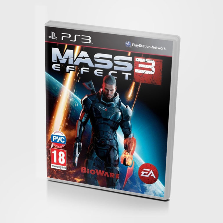 Диск для PS 3 Mass Effect 3