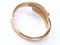 Кольцо с камнями, золото 585 (14K), вес 2.1 г.