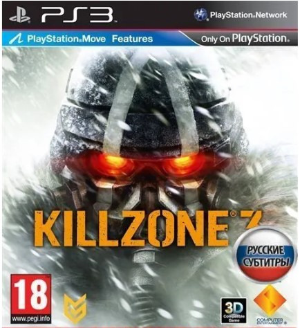 Диск PS3 KILLZONE 3