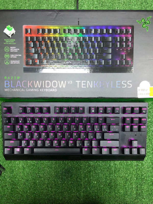 Механическая клавиатура Razer Blackwidow Tenkeyless*, Периферийные  устройства, Якутск