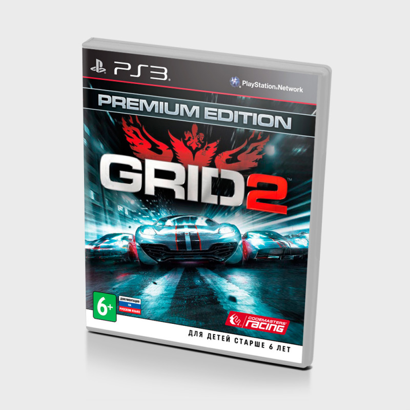 Диск для PS 3 GRID 2 