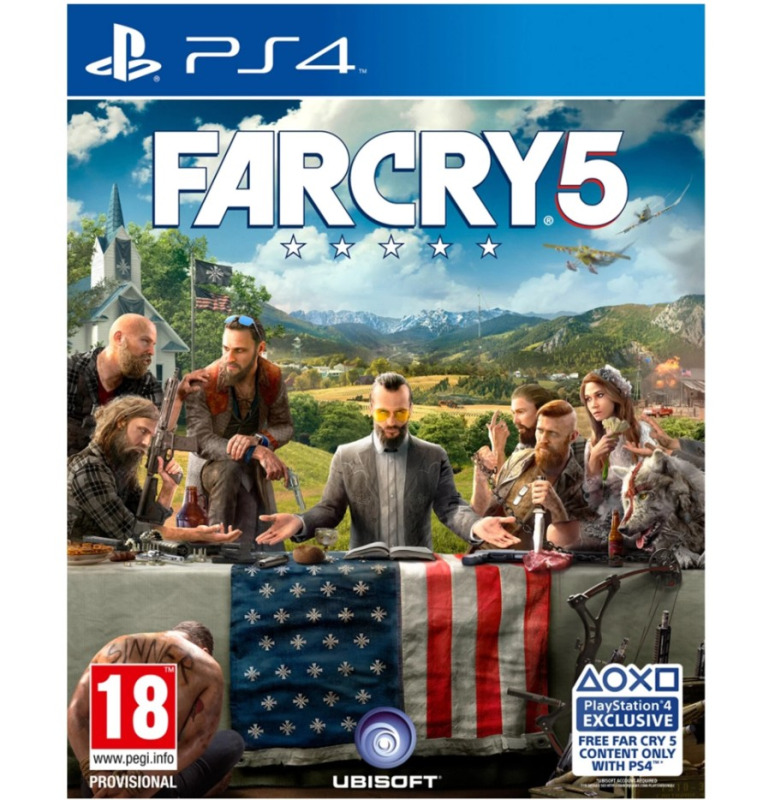 Диск PS4 FARCRY 5