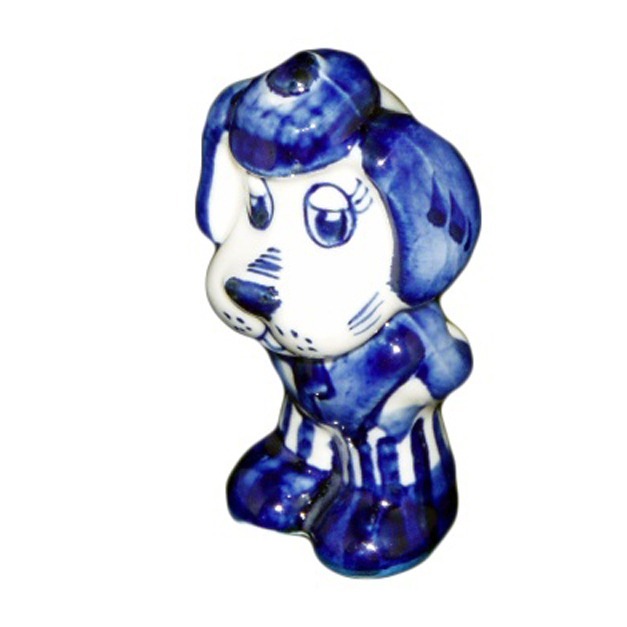 Фарфоровая статуэтка «Собака»
