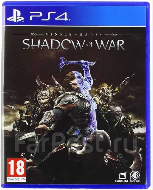 Диск PS4 Middle-earth: Shadow of War